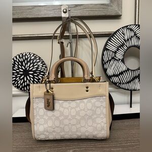 Coach Rogue 25 in Signature Jacquard